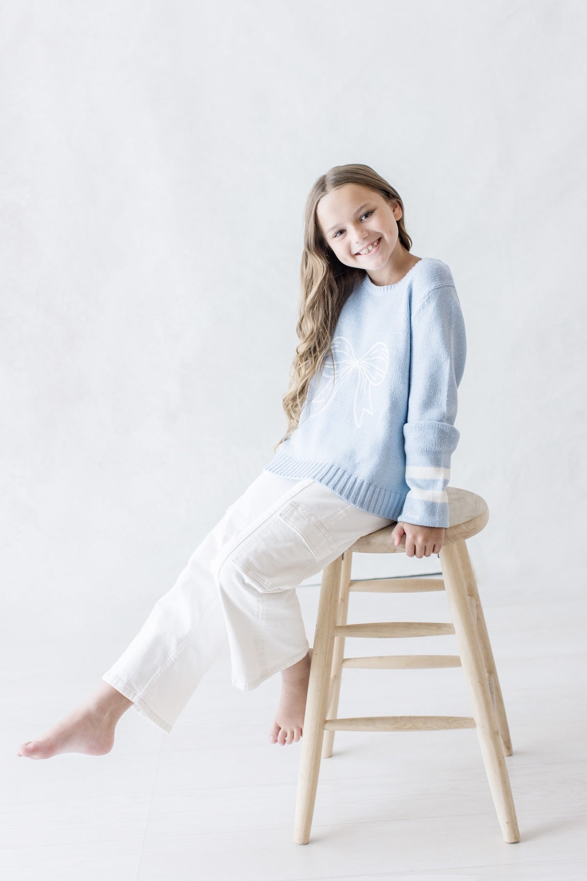 The Graceful Bow Pullover