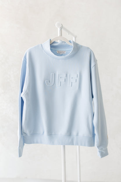 JFF Mockneck in Sky Blue